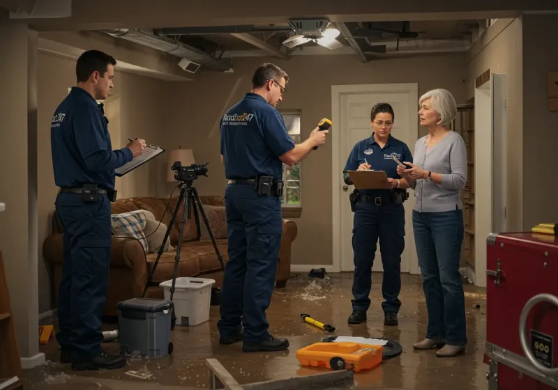 Water Damage Assessment and Insurance Documentation process in Green Valley Farms, TX