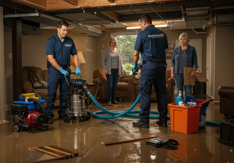 Basement Water Extraction and Removal Techniques process in Green Valley Farms, TX