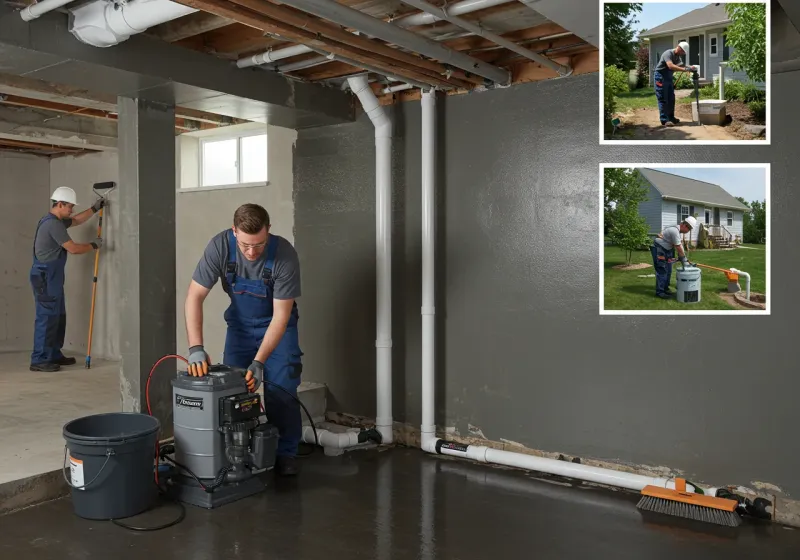 Basement Waterproofing and Flood Prevention process in Green Valley Farms, TX